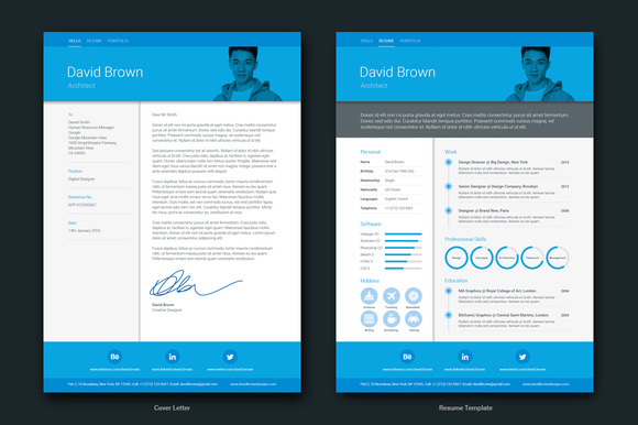 15 material design resume templates for the perfect first impression